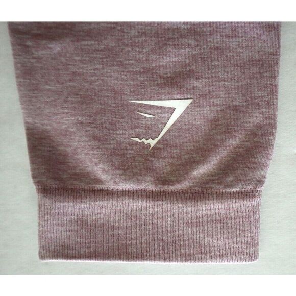 Gymshark GLLG4114 Women Sz XS Light Purple Heather Adapt Marl Seamless Leggings - Picture 7 of 8